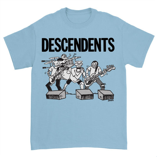 Live Cartoon Tee (Carolina Blue)