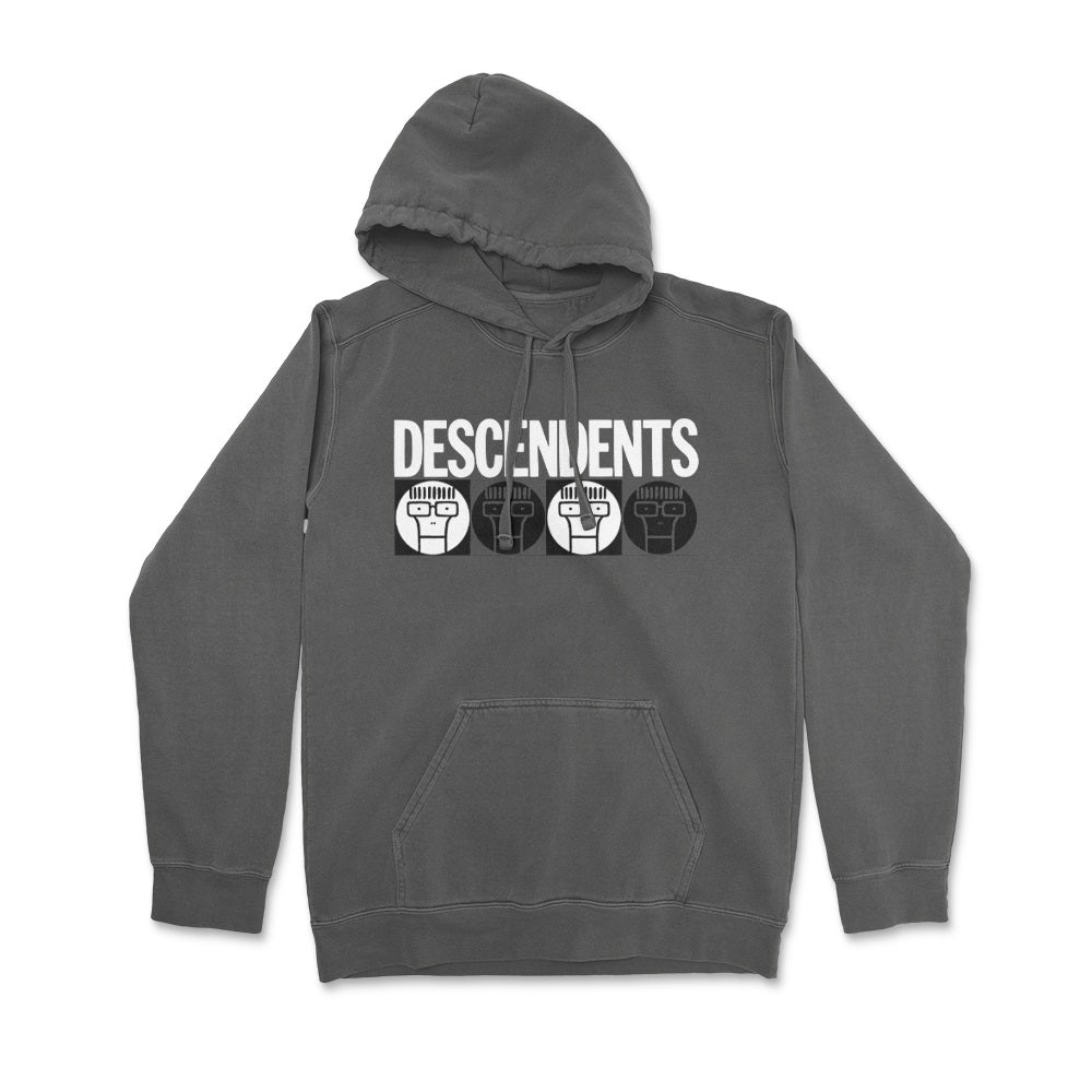 Milo Circles Pullover Hoodie (Faded Black)