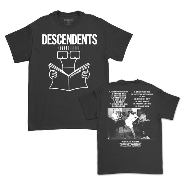 Everything Sucks Tee (Black) – Descendents Store