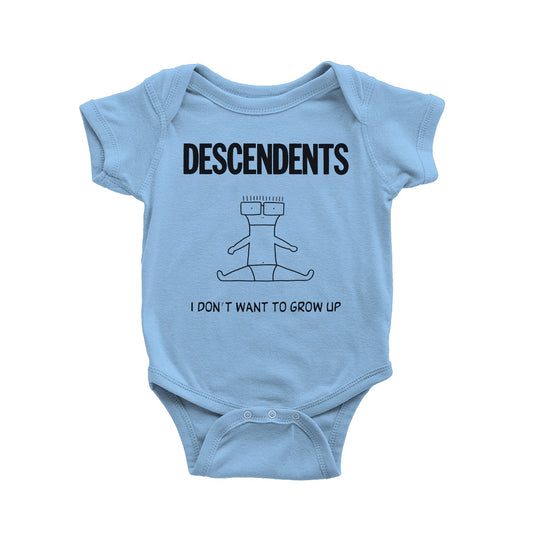 I Don't Want To Grow Up Onesie (Blue)