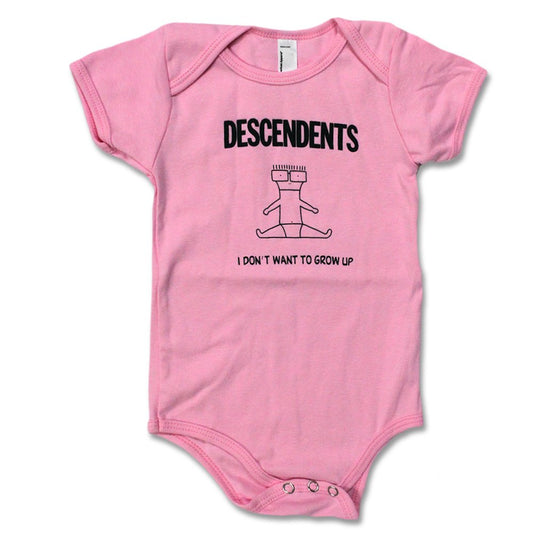 I Don't Want To Grow Up Onesie (Pink)