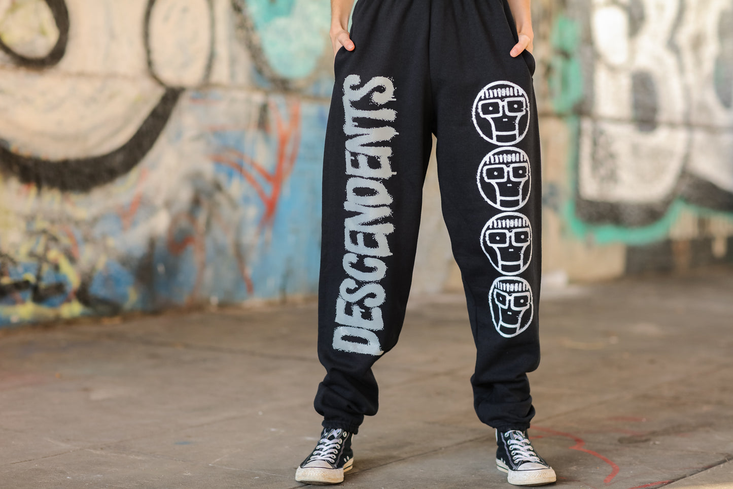 Spray Milo Sweatpants (Black)