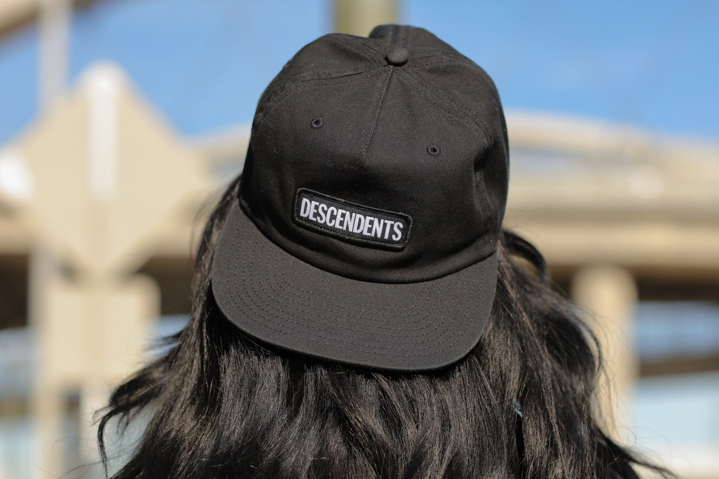 Logo Patch 5 Panel Hat (Black)