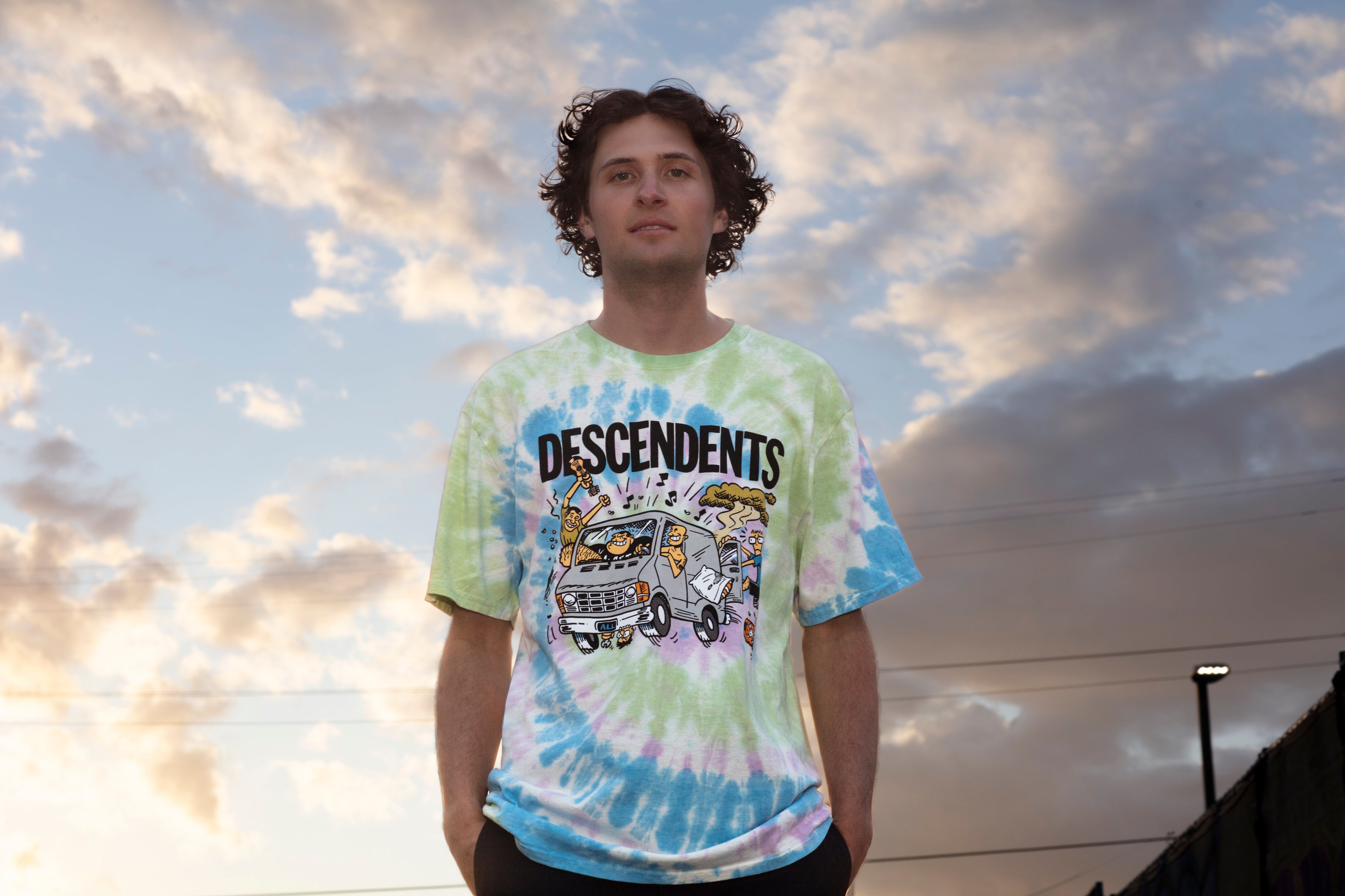 Van T-Shirt (Watercolor Spiral Dye) – Descendents Store