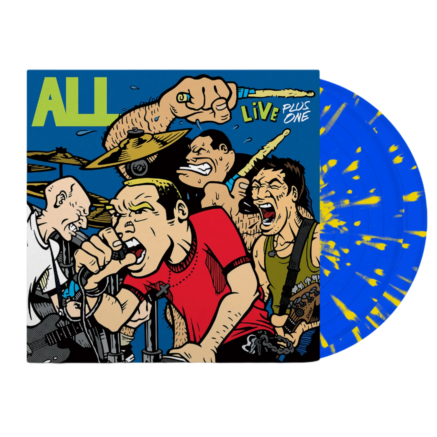 Live Plus One 2xLP (Blue/Yellow)