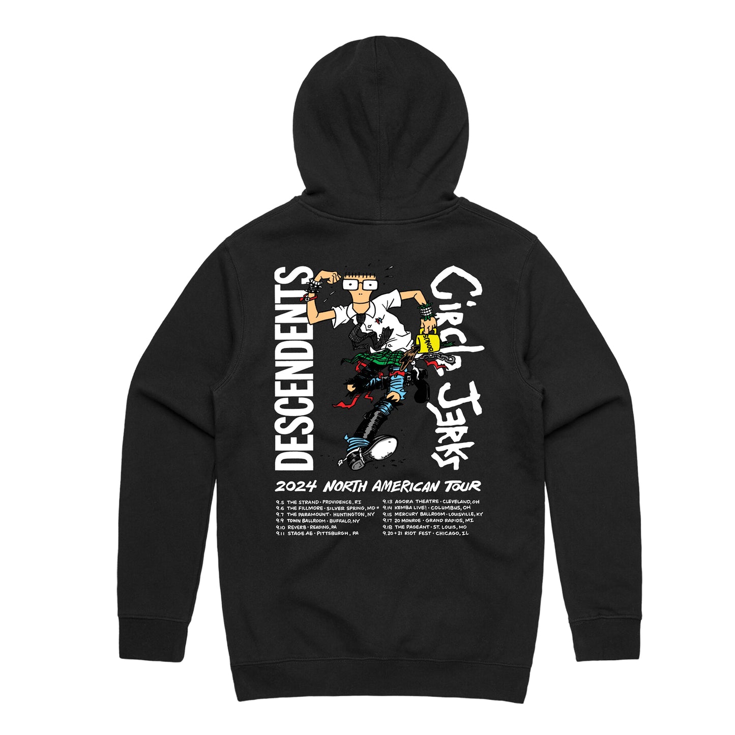 2024 Tour Pullover Hoodie (Black)