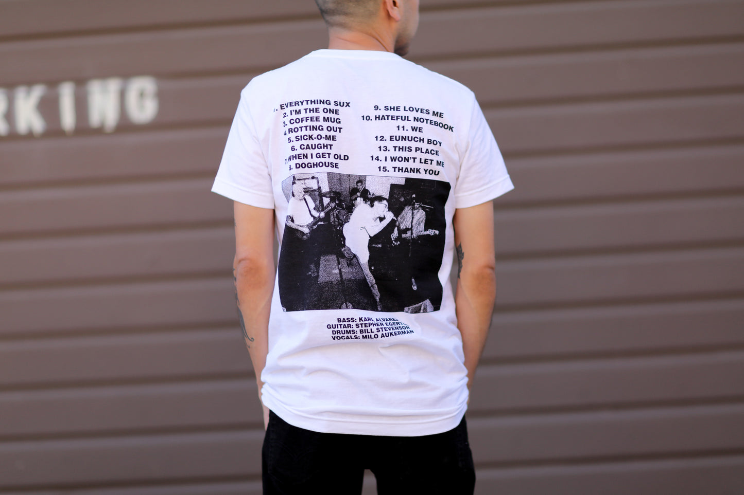 Everything Sucks 25th Anniversary Tee (White)