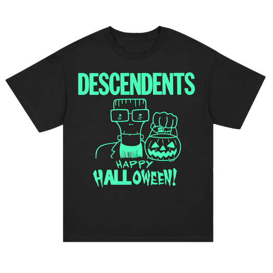Happy Halloween Glow-In-The-Dark T-Shirt (Black)