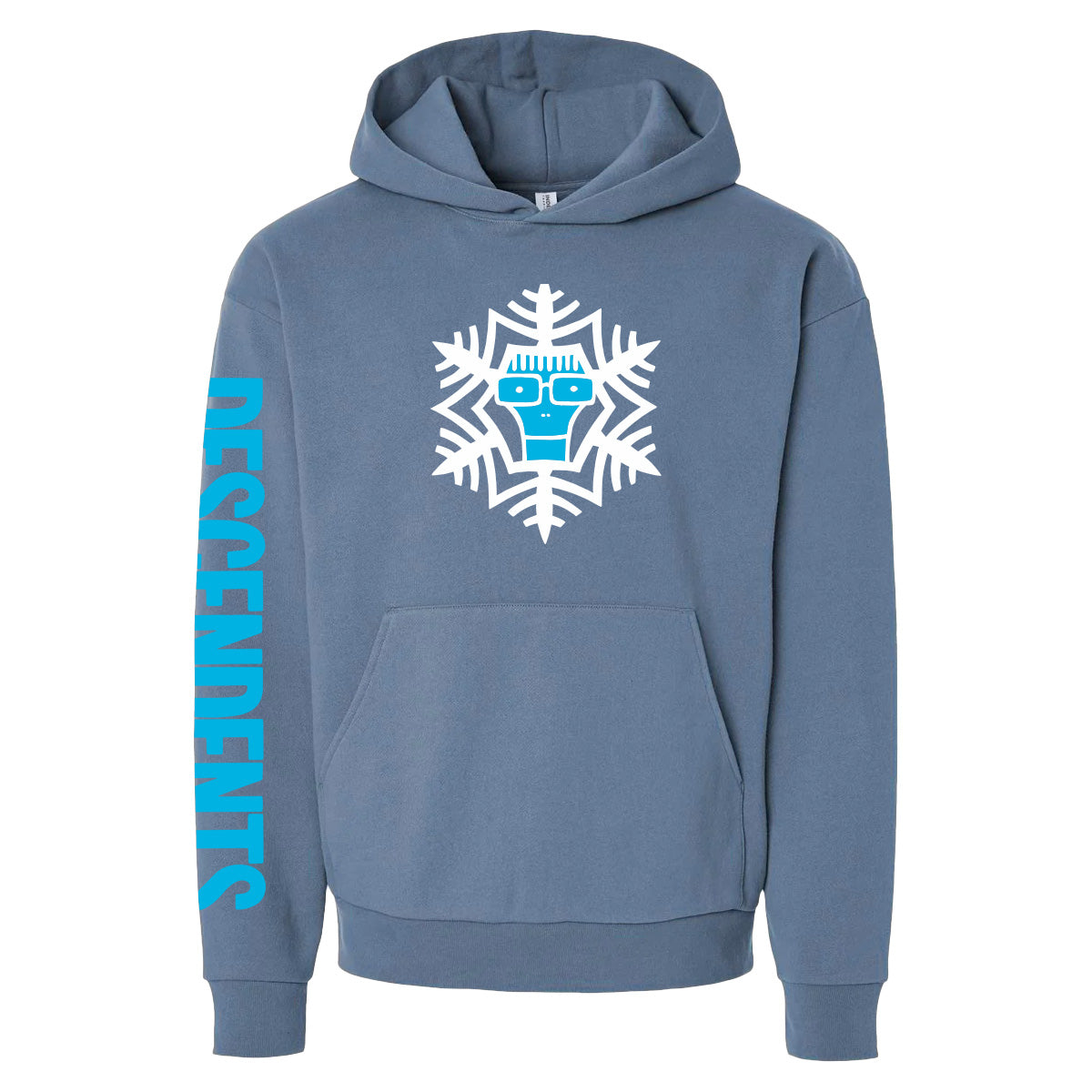 Milo Snowflake Pullover Hoodie (Storm Blue)