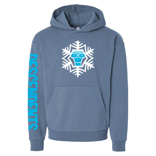 Milo Snowflake Pullover Hoodie (Storm Blue)