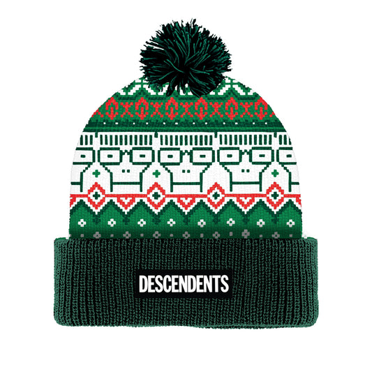Milo Holiday Pom Beanie (Green)