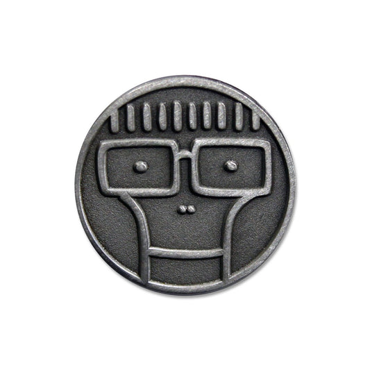 Round Milo Lapel Pin