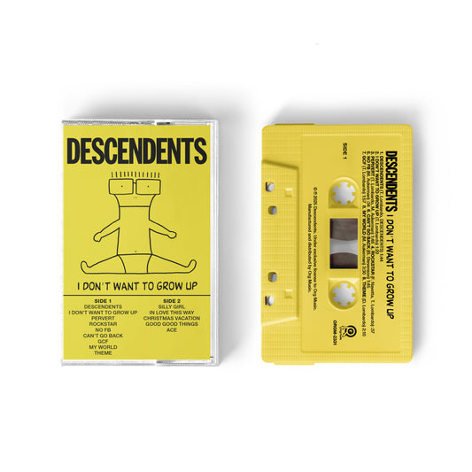 I Don’t Want To Grow Up Cassette (Yellow)
